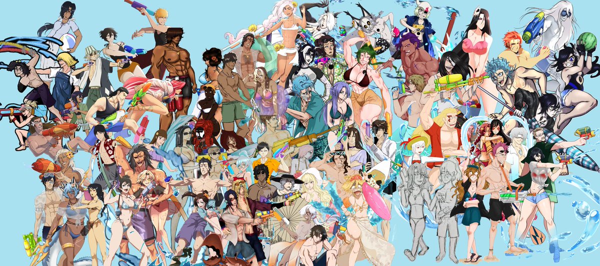 ArtsRice's tweet photo. THANK YOU ALL FOR PARTICIPATING in #BleachTYWW this was a super fun collab and I am so thankful for those helping me and @h_ana_arts out! This is a great way to end the summer!!

Team will be in the comments below

#bleachoc https://t.co/SVzO8YxoFF
