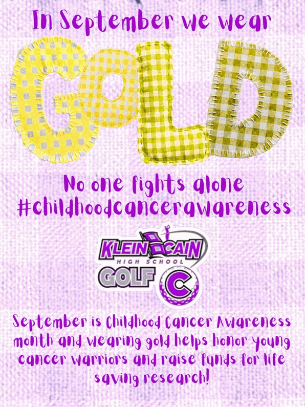 KleinCain_Golf's tweet photo. #gogoldinseptember
@KleinISDAth
@KleinCain https://t.co/HUD9XGuP39