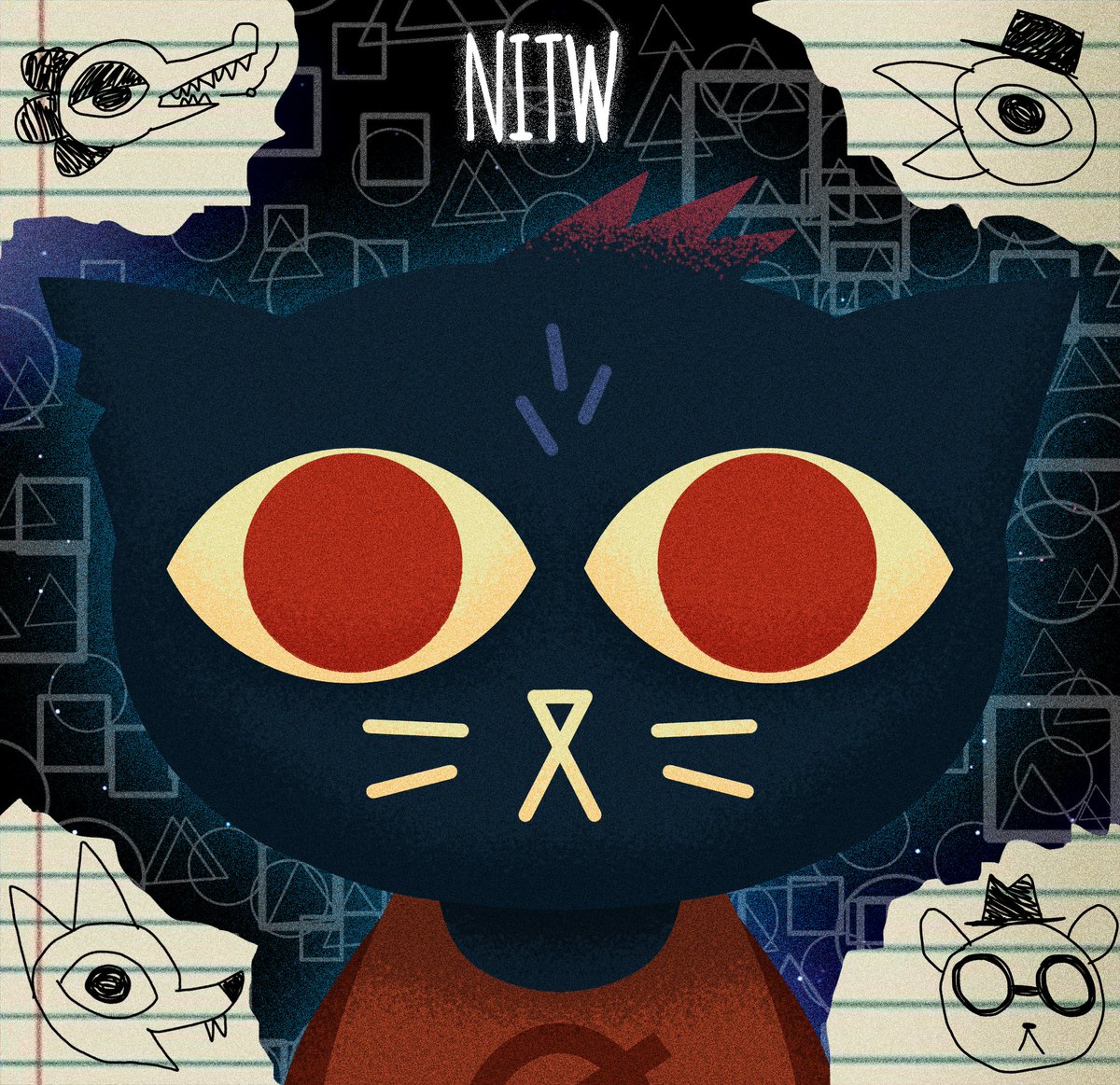 mason16874's tweet photo. Made a better version #nitw #nightinthewoods https://t.co/BzBiGqeeHN