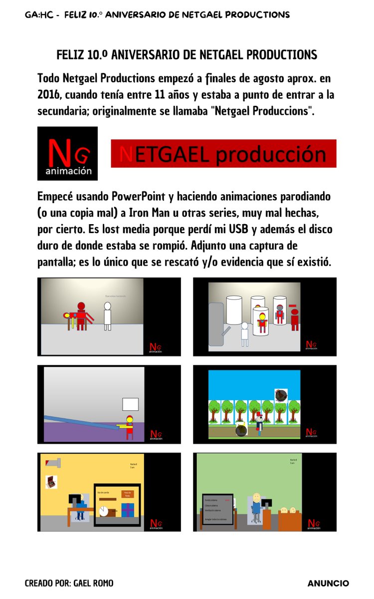 netgael's tweet photo. FELIZ 10.º ANIVERSARO DE NETGAEL PRODUCTIONS (1/2) 
#historieta #comics #cartoon #cartoons #caricatura #webcomic #webcomics #fypシviral #dibujodigital #digitalart #artwork https://t.co/rU2AoGrAfo