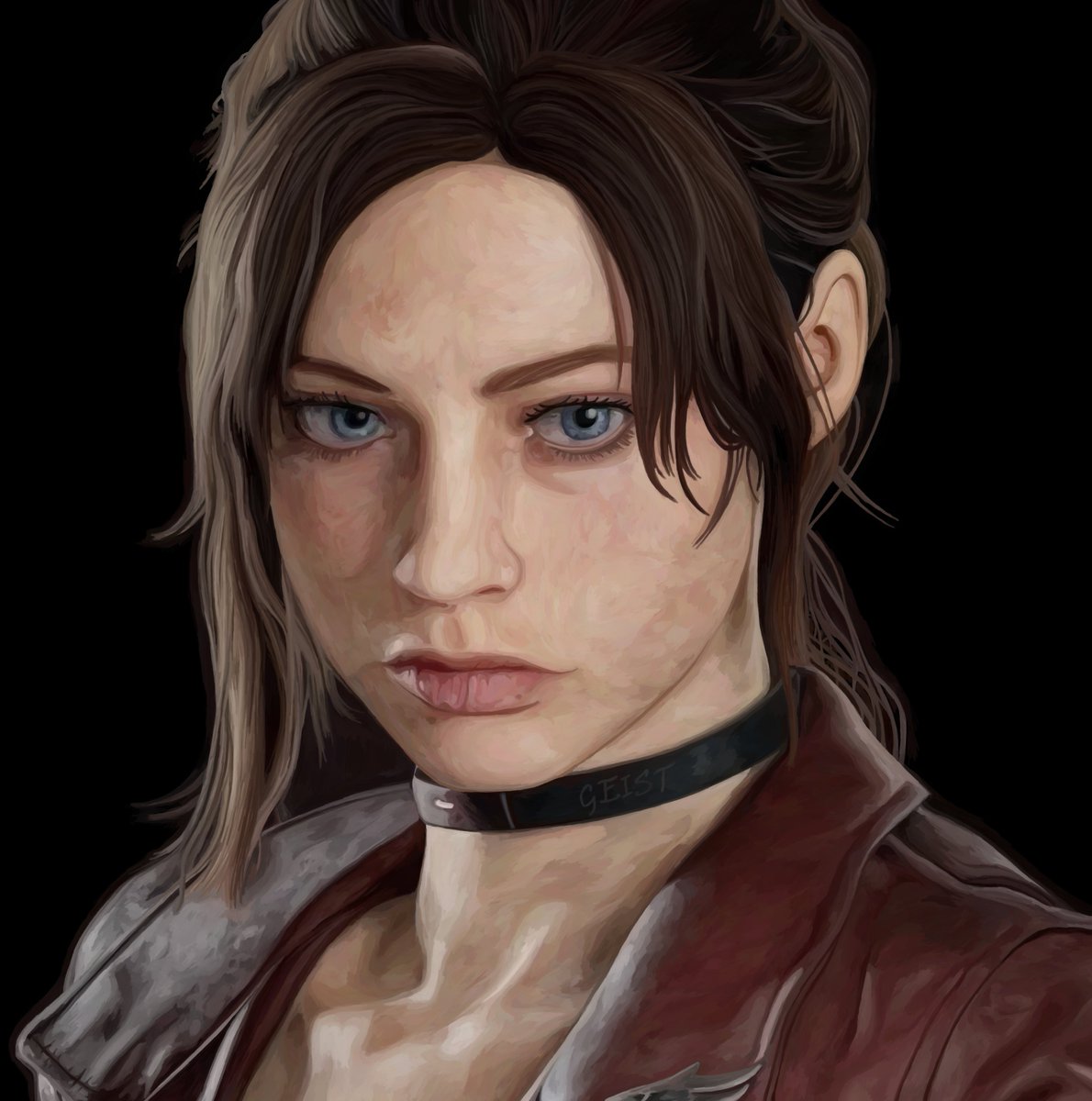 geist20XX's tweet photo. Made in heaven. Forged in hell. 
#claireredfield #ResidentEvilㅤ 
#residentevilveronica #REBHFun https://t.co/4qAPLp80CG