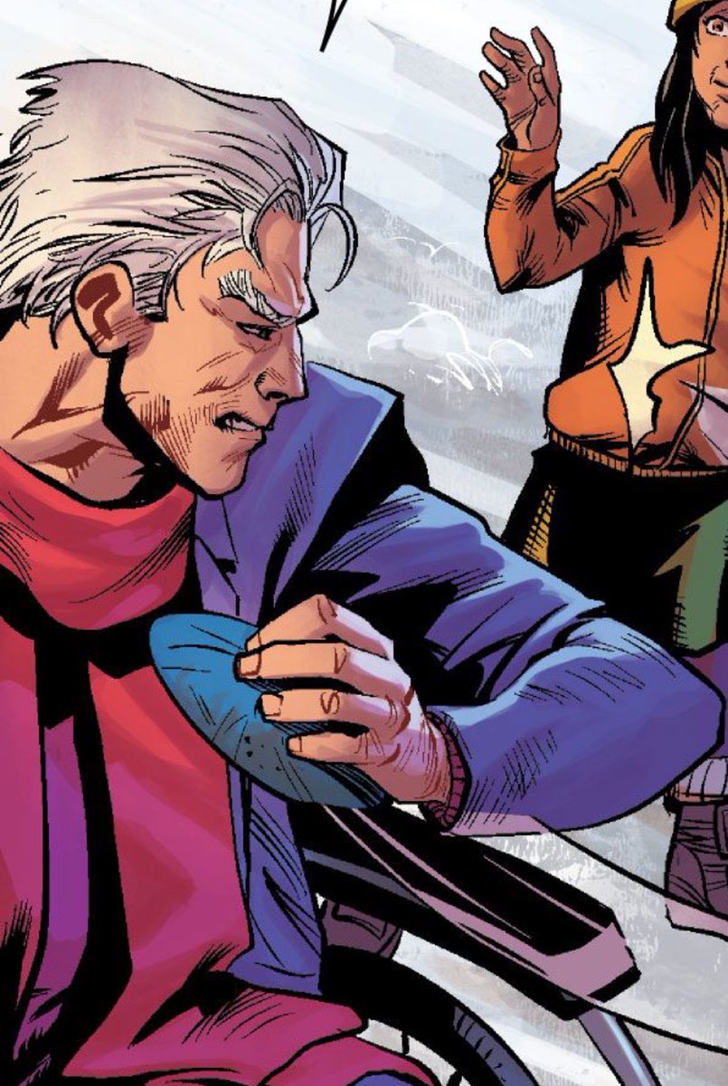 rykercollie's tweet photo. magneto with a yarmulke is so special to me https://t.co/ppXW7EIvgn