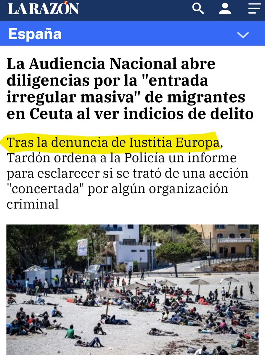 LMPardoAbogado's tweet photo. 💣💣NACHO ABAD HA ENCONTRADO LO QUE FUIMOS A BUSCAR A LA AUDIENCIA NACIONAL

Enorme trabajo de @Nacho_Abad y @Codigo10tv. Lo que están sacando a la luz es MUY grave.

Este informe, que nace de las diligencias ordenadas por la jueza Tardón a raíz de la denuncia que presentamos ante la Audiencia Nacional el mismo 30 de julio, compromete seriamente al Gobierno de Sánchez y a Marruecos, exactamente en la dirección que señalamos entonces.

La denuncia de @IustitiaEuropa dio en el clavo. Ahora empiezan a aparecer las pruebas y los problemas para los responsables.

Nacho, seguid tirando del hilo. Nosotros lo haremos desde los tribunales.

👊 Actuar sí sirve. Y el periodismo independiente es hoy más necesario que nunca.
