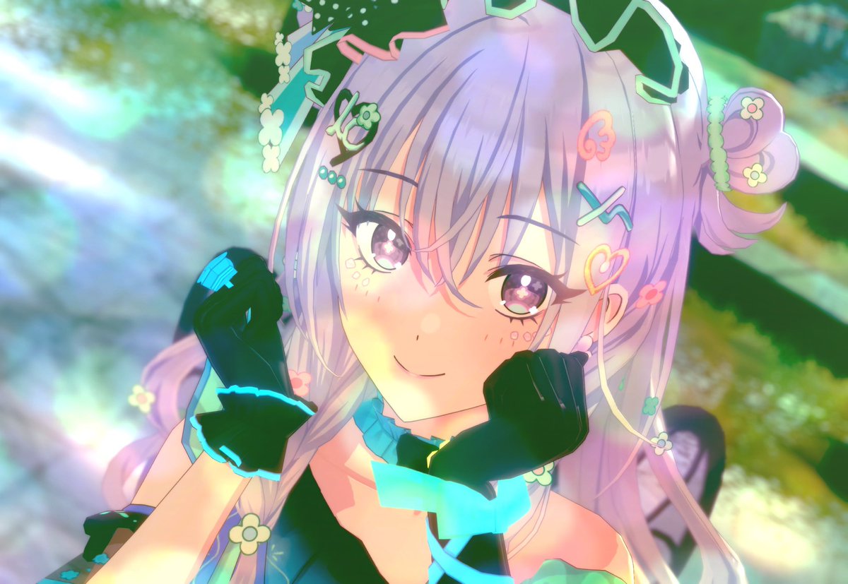 matcha_100's tweet photo. 羽那！森の妖精さんみたいでかわいいぞ！
#鈴木羽那　#シャニソン https://t.co/sT7DIEQaTk