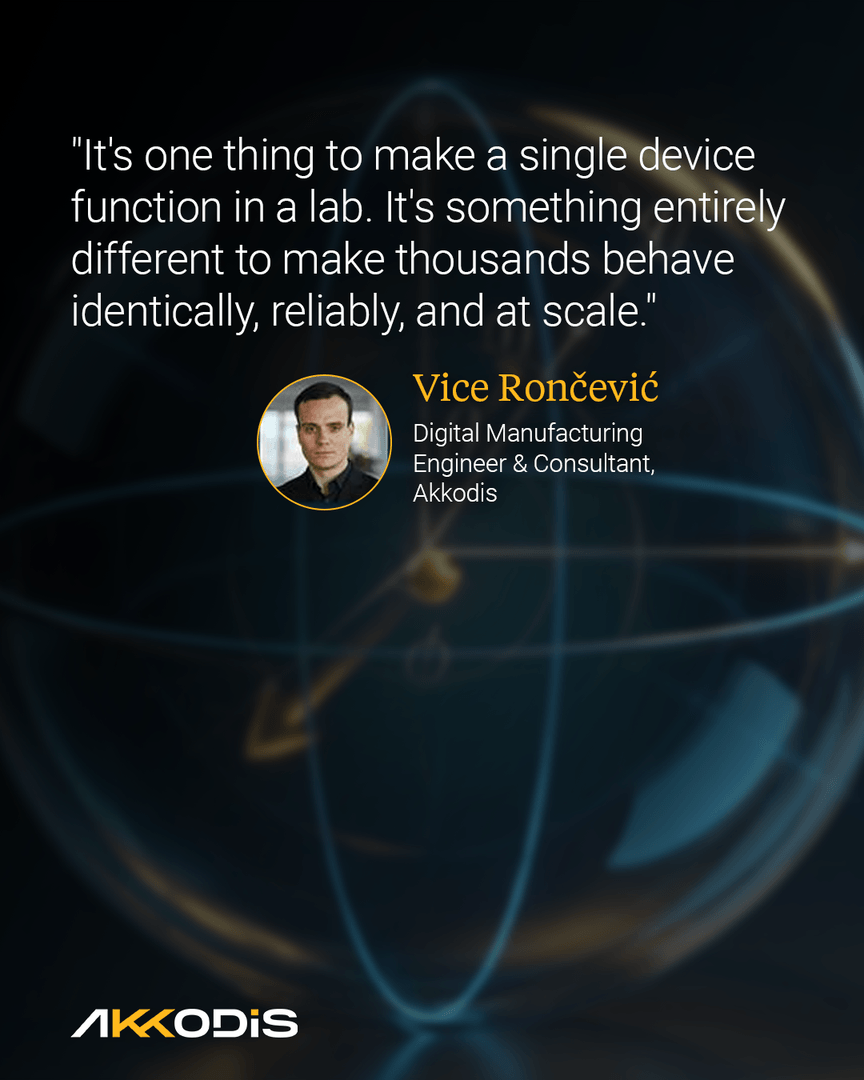 RandomAvgGuy's tweet photo. ⚛️ Quantum computing's potential is only as strong as the systems behind it. 

We are helping Sparrow Quantum move quantum hardware from the lab to industrial-scale production, with the precision and repeatability that make it reliable at scale.

🔗 Read the full story in… https://t.co/z3VzykBQYQ