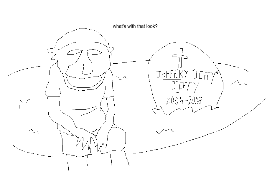 okbilly91's tweet photo. it's just me.
#art #eviljerry https://t.co/fSUMh6ebNi