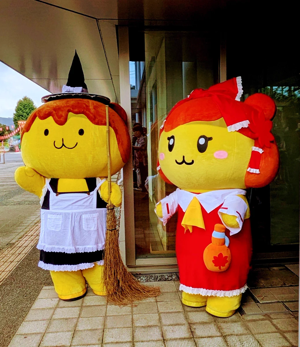 秩父でゆっくりしていってね ぷめれいむ ポテくまりさ 東方秩父PR 各4枚セット Azuki on X: 