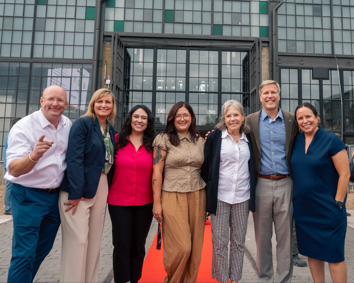 MayorKeller's tweet photo. By welcoming the Media Arts Collective and CNM’s new Film and Digital Media Training Center as the first permanent tenants in more than 70 years, we’re creating a place where the next generation of Albuquerque filmmakers and creatives can build their future. https://t.co/hPJ70qZXqo
