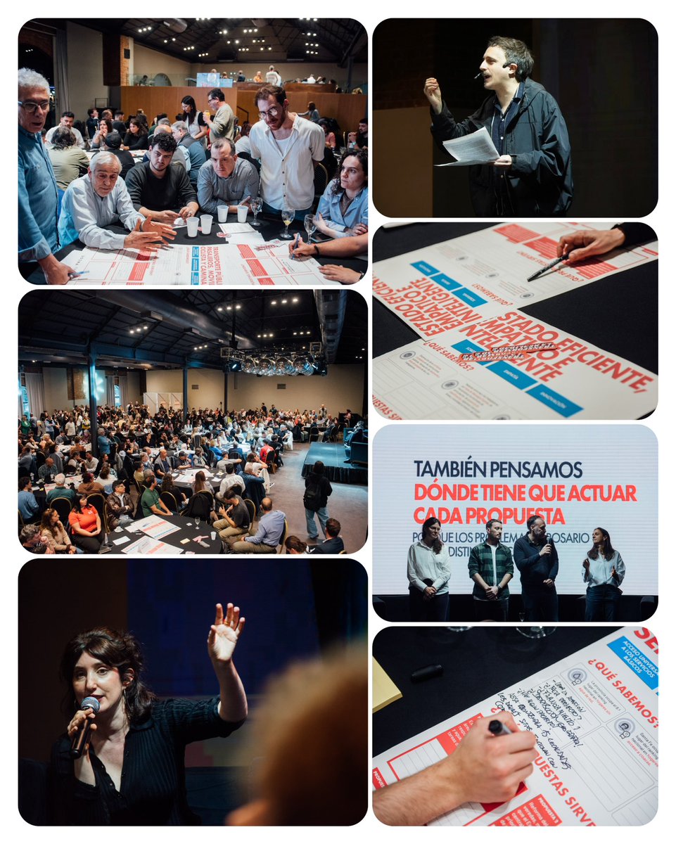 jqnblanco's tweet photo. Nos reunimos con más 400 vecinos, profesionales, empresarios, académicos, organizaciones sociales e instituciones para pensar y planificar la Rosario que viene.

Desde el socialismo nos estamos preparando para una nueva etapa de transformaciones de Rosario, construida con una mirada de futuro y de largo plazo, y lo queremos hacer junto a quienes viven, trabajan y hacen la ciudad todos los días.

#PlanificarSirve #PS