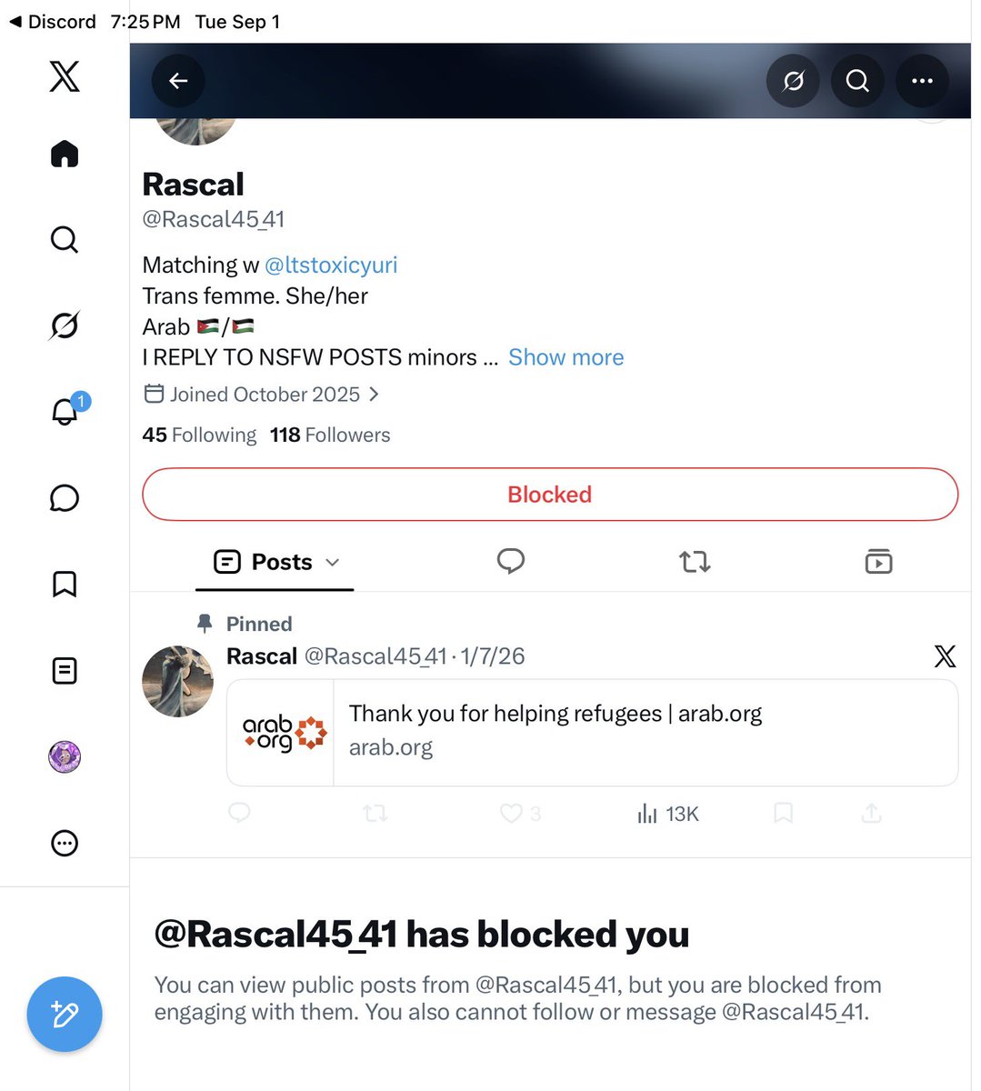 MillennSugar's tweet photo. Yea that’s right block me you piece of Shit for Doing that stuff to @TanoshiBoo I hope you Get Hate you FUCK https://t.co/3tBnahtDNK