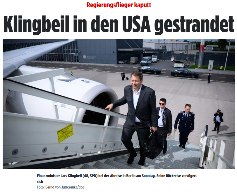 PeterBorbe's tweet photo. Regierungsflieger kaputt! Jetzt ist Putin aber wirklich zu weit gegangen, oder?🤭 https://t.co/OgvyAvEZ1n