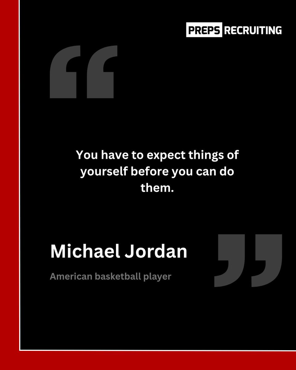 prepsrecruit's tweet photo. Your goals demand your belief before they demand your results. Set the standard, put in the work, and go earn it. 💪🏆

#PREPSRECRUITING #AthleteMindset #RecruitingJourney #StudentAthlete #HardWorkPaysOff https://t.co/4PIxhLSaep