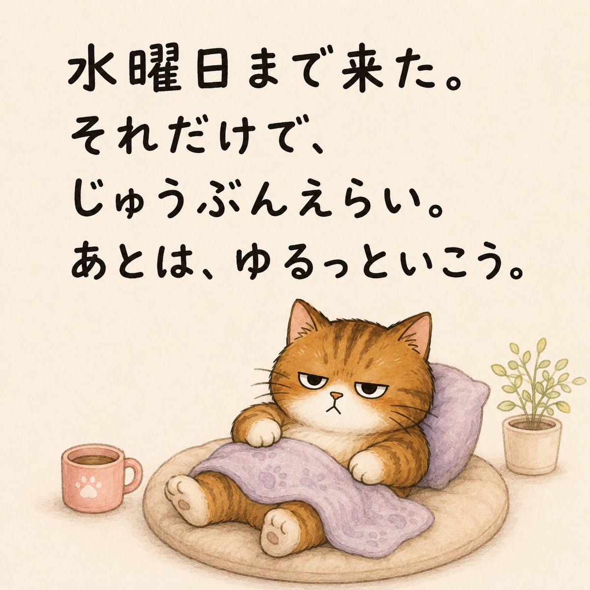 it_will_be18's tweet photo. 目覚まし⏰3つを30分スヌードする53歳の朝😂 https://t.co/8pWmftmocN