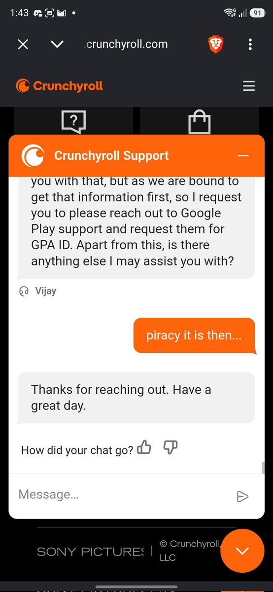 sl44f's tweet photo. @GooglePlay how does someone get a Google play transaction ID if their account is disabled? https://t.co/AqC6uv1ka6