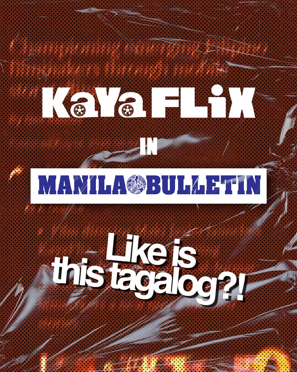 kayaflixph's tweet photo. uy, nasa dyaryo na tayo, beh. 😭

KayaFlix gets featured for putting fresh Filipino stories and rising filmmakers where they belong — right in your hands.

salamat, Manila Bulletin, for the feature. 🫶

read the full article here:
https://t.co/TiTNt1VNNe

#KayaFlix #KayaFlixPH https://t.co/0gdOcYMNMH