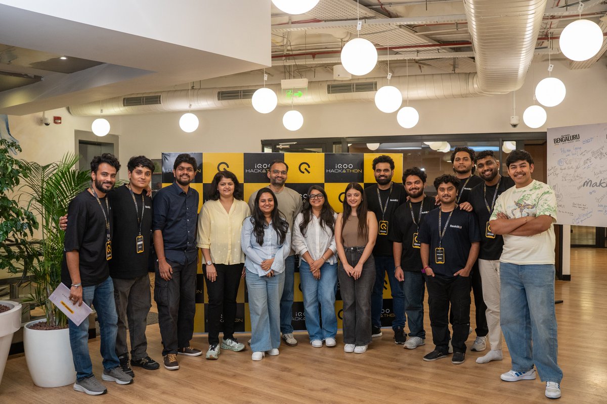 i_am_prav33n's tweet photo. Huge congratulations to all the winners who took the podium.

Next stop: Pune. Registrations are locked and the stage is set.

Let us see what Pune brings to the table.

#iQOOHackathon #Reskilll #Bengaluru #Pune #Developers #Hackathon @Reskilll https://t.co/sd22E1GQOg