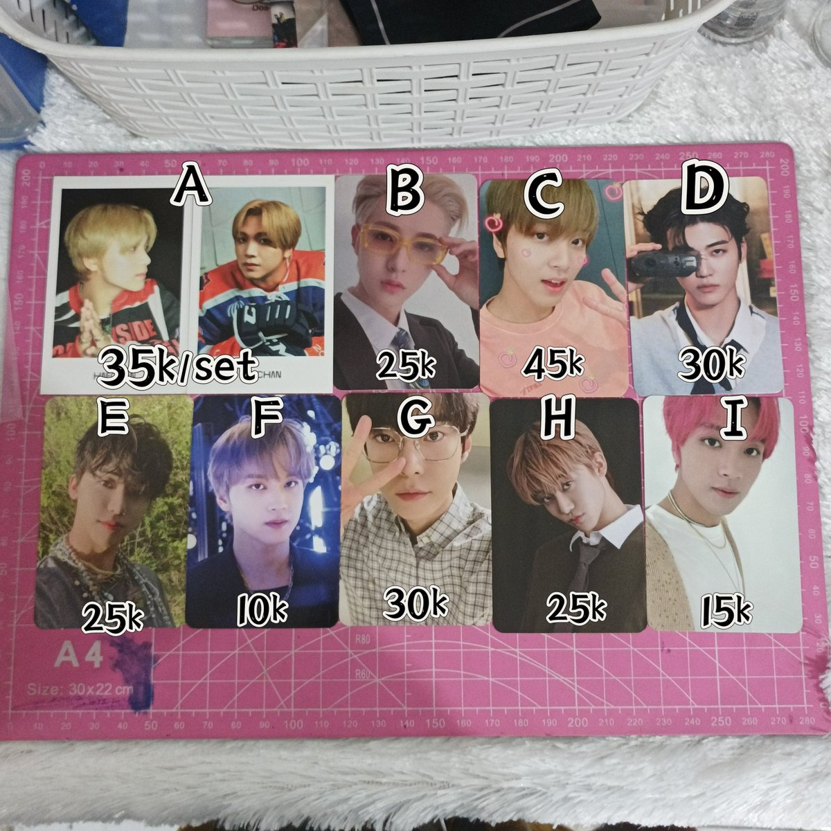sunshineepages's tweet photo. wts // want to sell~~

💸 Exc adm 2k + pack 5k
✅ Nego tipis
✅ Keep event 
Co 🍊
📍 Bekasi
detail for dm💌

tag. wts wtb clearance sell photocard nct dream renjun jeno haechan jaemin nct winter aespa dojaejung photocard murah sell #zonauang #wts #wtb https://t.co/8zPCSHnTck