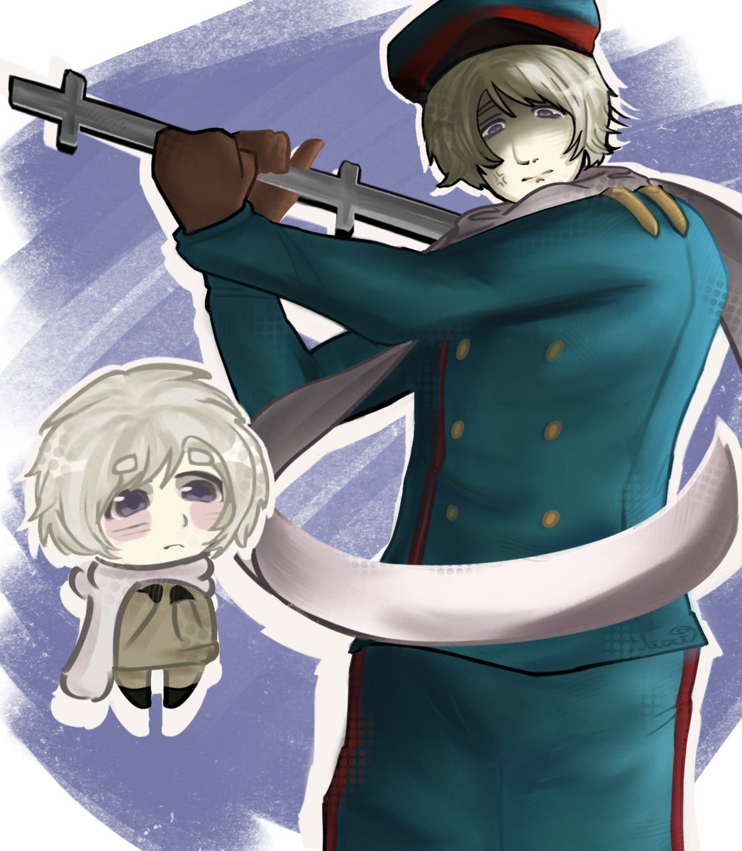Mizi_lily's tweet photo. Hetalia this time chat, I love Ivan he’s one of my fav hetalia characters #hetalia #hetaliafanart #ivanbraginski https://t.co/0JelzyCbf9