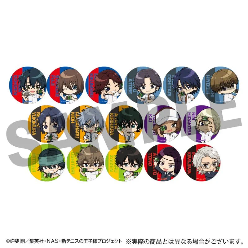 テニプリ文化祭 缶バッジ アクキー コンプセット テニプリ文化祭