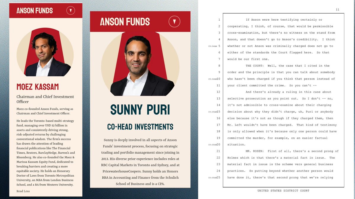 RareDealsHere's tweet photo. If the @SECGov knows that Anson Funds is a "criminal organization", isn't it they're responsibility to address the allegations made by the Metamaterials bankruptcy trustee?

If Anson cut a deal with the SEC it doesn't mean that they're forgiven by those that they allegedly harmed. 

Imagine you're law enforcement (the SEC). A victim (Metamaterials) is accusing a person/entity (Anson) that you as law enforcement know fits their M.O. Is it right for law enforcement (the SEC) to ignore the new allegations just because a deal was struck in another case?

If the SEC claims their purpose is to protect investors, shouldn't they be taking the allegations against Anson seriously, especially since they know they're likely true based on their own investigations?

This "selective prosecution" reminds of the fact that the SEC left Metamaterials alone when they allegedly settled for $1M, but they proceeded to file charges against the former CEOs.

 @FBI @TheJusticeDept