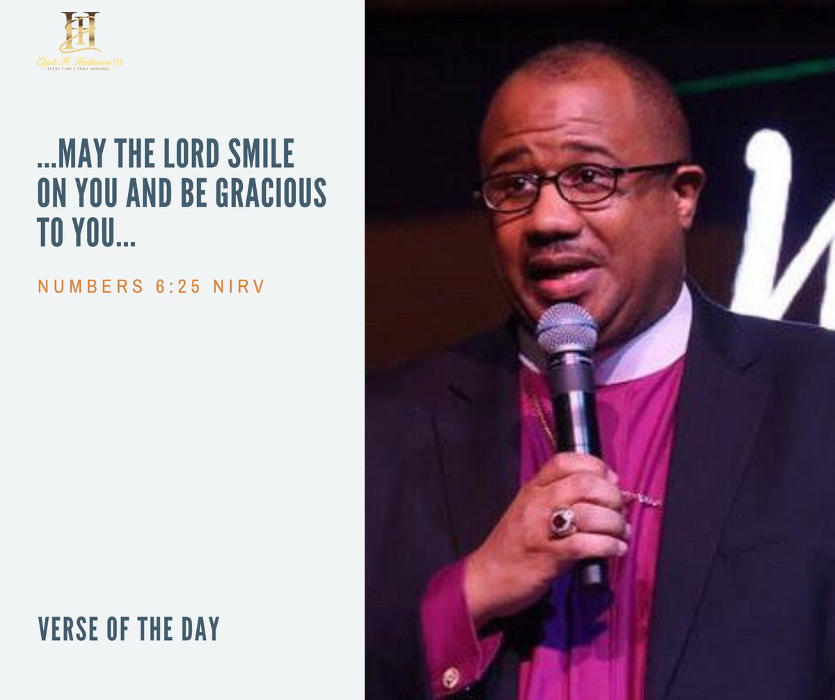 ElijahHankerson's tweet photo. VERSE OF THE DAY: Numbers 6:25 NIRV
_________
(To receive ministry updates, text “Hankerson” to 314-315-9371 or go to https://t.co/06akzmfYmh) #Bible #IveGotWorkToDo #COGIC #TeamCOGIC #RLH #MMEJ #LCIC #RIJ #GNHEJ #AL3 #EveryTimeITurnAround #COGICGeneralBoard #GeneralBoard #Hope #Inspiration #IDOE #COGICIDOE #Motivation #SLMCC #GeneralBoardMember #ChurchOfGodInChrist #TeamHankerson