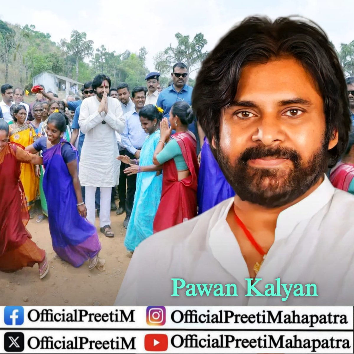 OfficialPreetiM's tweet photo. Warm birthday wishes to Shri Pawan Kalyan. May Lord Hanuman bless you with strength, good health and a long, successful life.
May your commitment to public service and the welfare of the people continue to inspire and strengthen Andhra Pradesh.
Wishing you a very Happy Birthday and continued success in your journey of serving the people.
@PawanKalyan
#HappyBirthdayPawanKalyan #PawanKalyan #JanaSena #AndhraPradesh #PublicService #Leadership #PeopleFirst