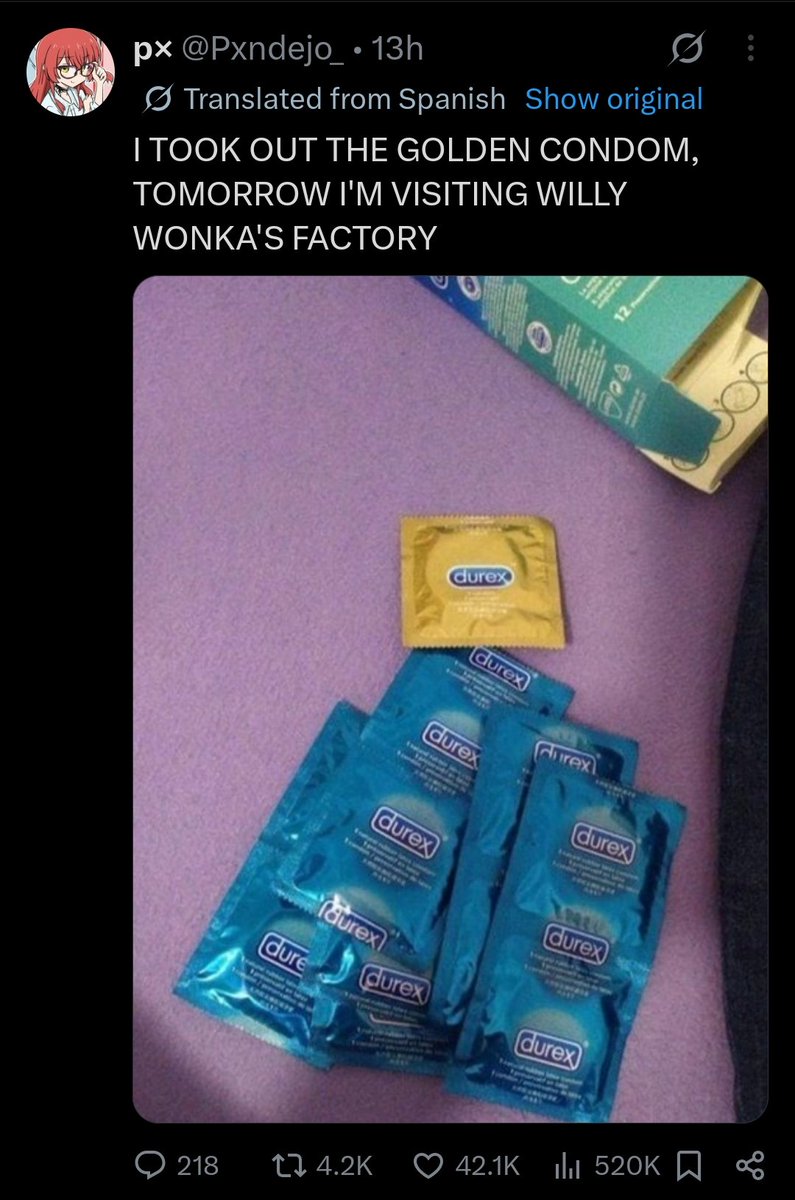 Bassmat2001's tweet photo. @iamhakosbaelz Wonking the Willy factory https://t.co/IZbJR6PuZc