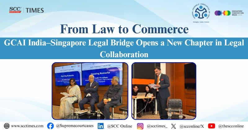 scconline_'s tweet photo. From Law to Commerce: GCAI India—Singapore Legal Bridge Opens a New Chapter in Legal Collaboration
Read the full report: https://t.co/NIiK2ErZui
#AIandDisputeResolution #AkhilPrasad #ArbitrationandConciliationAct1996 #arbitrationinIndia #ArbitrationInSingapore https://t.co/ywxvzHmUga