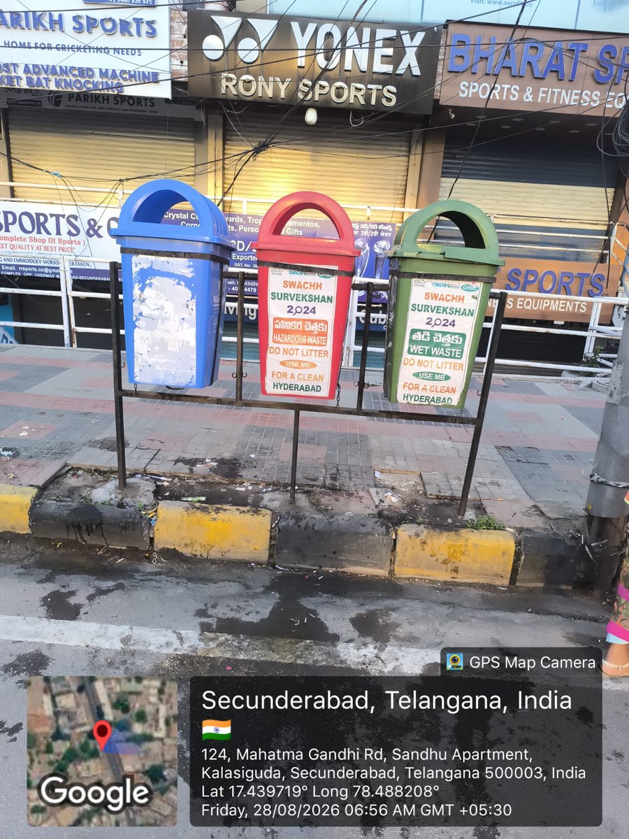 DEESWM_CIRCLE40's tweet photo. @YathaDental @GHMCOnline Dear Citizen your complaint has been attended and cleared. https://t.co/E7cuo624Ey