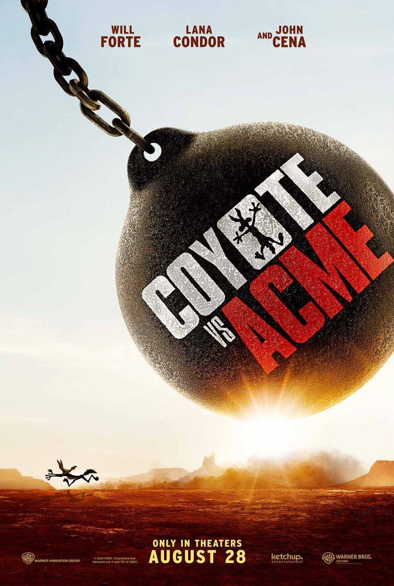 KaZeKunai's tweet photo. Watching Coyote Vs ACME

I NEED TO SEE IF THIS MOVIE IS PEAK https://t.co/J1XfbUTarF