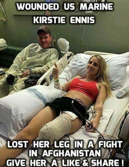 Jingoman111's tweet photo. 💯🇺🇸 100% Badass Sister Marine, Oorah! Can we Give my Sister a Like &amp; Share? 🇺🇸💯 https://t.co/wi0F6e5vGc