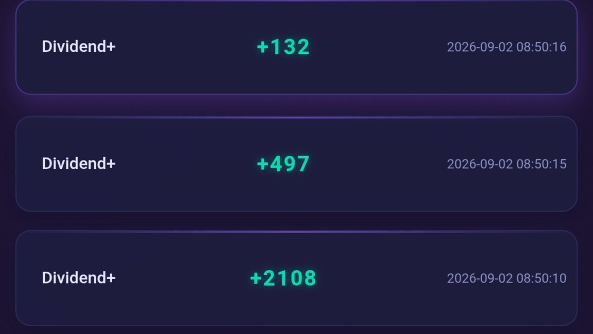 okere_eberechi's tweet photo. 🐾 PiPet NFT Dividends Have Been Distributed

Last month’s PiPet NFT dividends are now being distributed to NFT holders, with the PiPet log showing individual dividend rewards being credited today.

This is an important development because it shows that holding PiPet NFTs can provide utility beyond simply owning a collectible. The NFTs are being connected to an ongoing reward mechanism within the PiPet ecosystem.

In other words, PiPet NFTs are becoming participatory assets with potential ongoing benefits for holders, rather than just profile-picture NFTs. 👀🐾
@PiSuperChain
#PiPet #PiNetwork #NFT #PiNFT