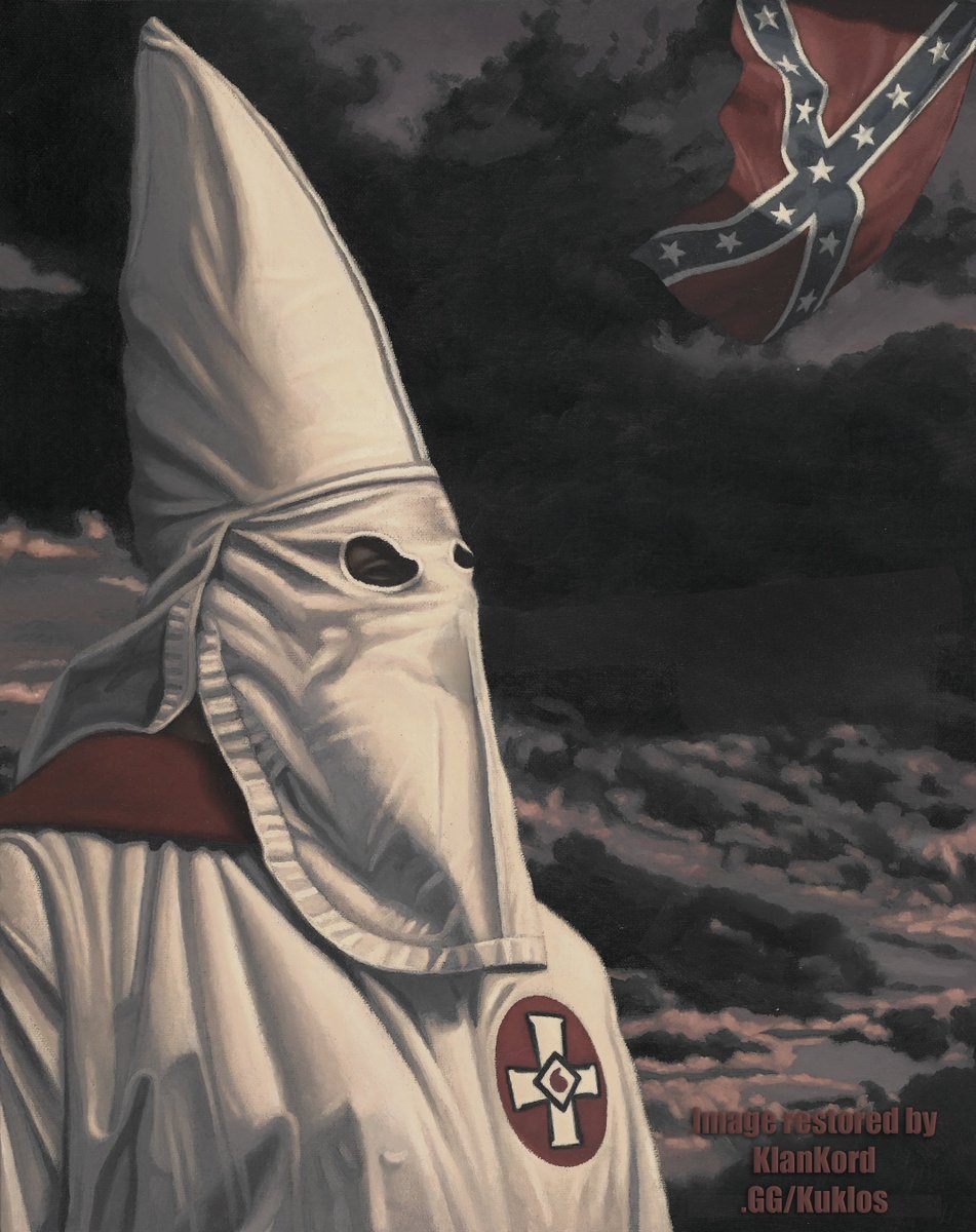 MonasteryRaider's tweet photo. Earlier today i was scrolling Klan artwork and stumbled upon this piece of anti white propaganda on the left titled something like "White Lie", ive decided to take it upon myself to claim it. on the right i have retitled it to "White Truth". https://t.co/j6ENRh1k2k