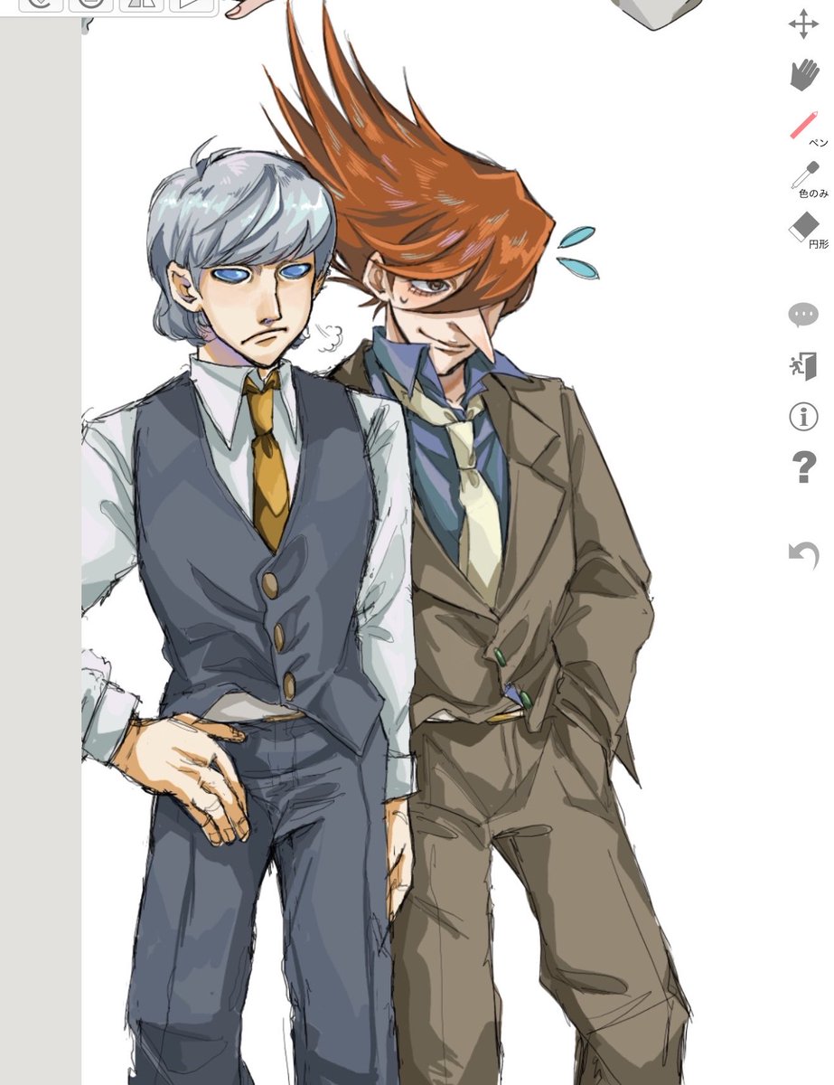 kuma12_srt's tweet photo. 絵チャで004と002 https://t.co/qFyBhB9QAX