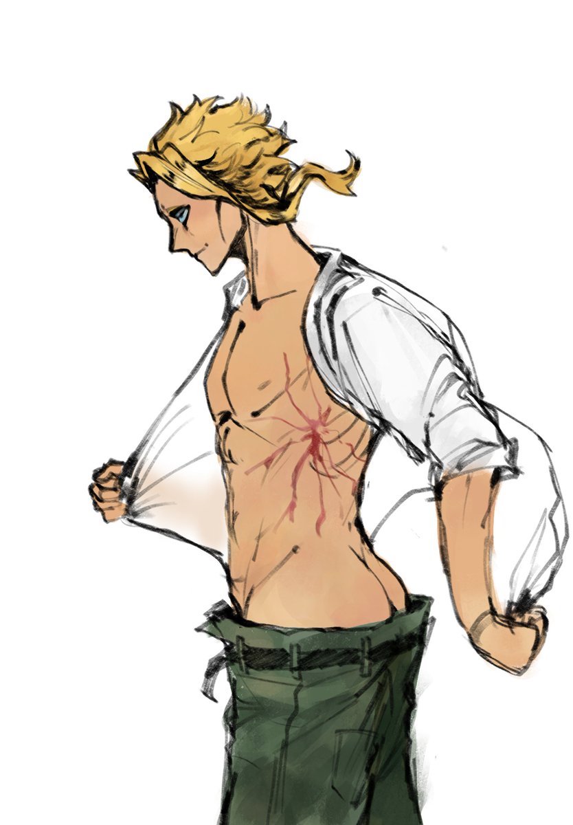 auramighters's tweet photo. Love you toshinori yagi too bad i hate shading a bit more https://t.co/z7nOdoW0B9