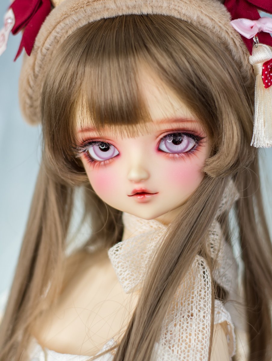 fulltamland's tweet photo. 【メイクログ】SDくるみ
くるみるくが続いたので顏の系統変えました
この造形で初めて口角上げた顏描いたと思います
#SDくるみ #fulltammake https://t.co/BwAIHqUxOE