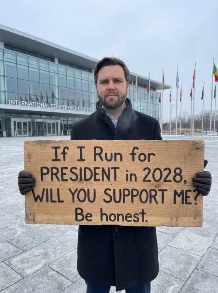 the_17thI's tweet photo. If JD Vance were to run for President in 2028, would you support him?

🇺🇲🇺🇲✅

A. Absolutely yes
B. No
C. Undecided https://t.co/XNN7YLdlNA