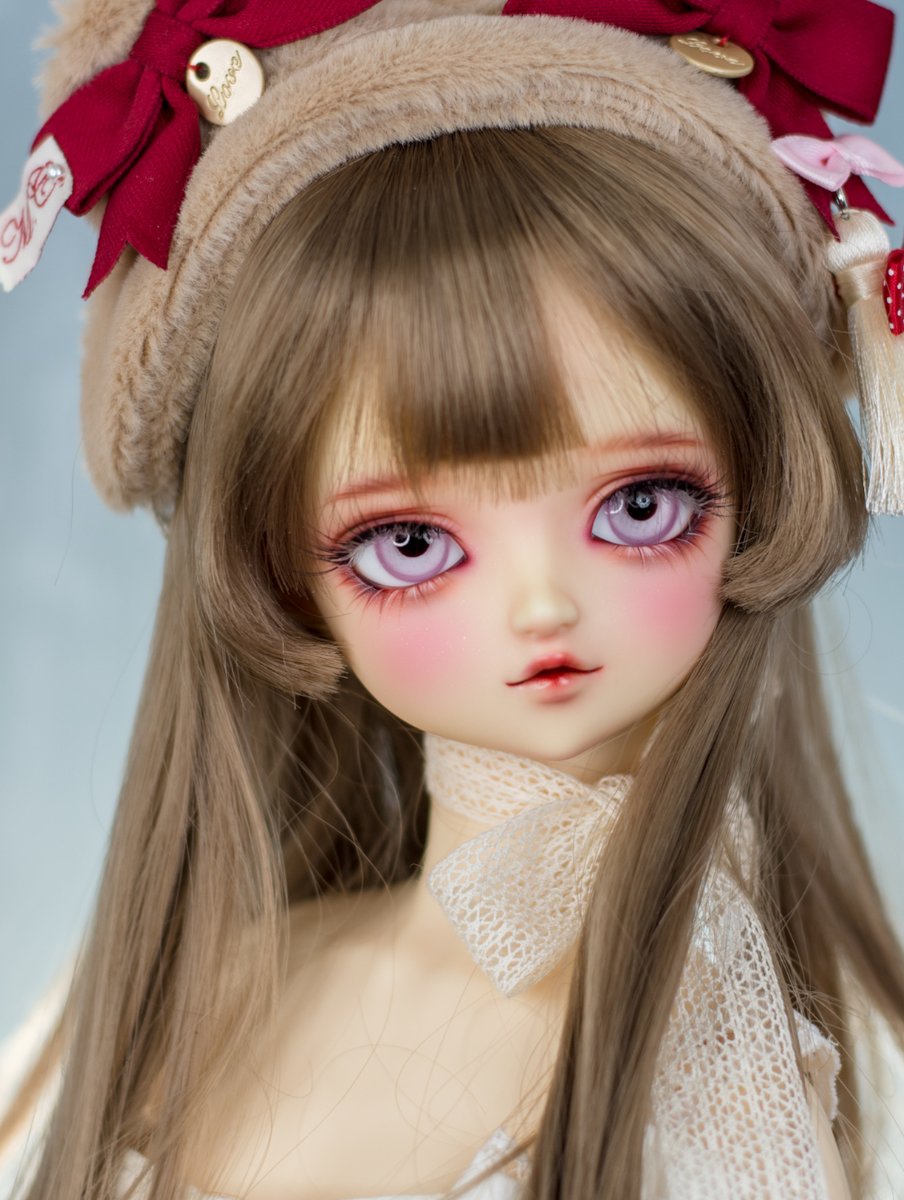 fulltamland's tweet photo. 【メイクログ】SDくるみ
くるみるくが続いたので顏の系統変えました
この造形で初めて口角上げた顏描いたと思います
#SDくるみ #fulltammake https://t.co/BwAIHqUxOE