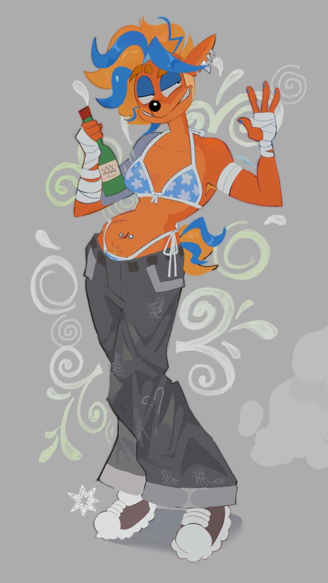MOHOCACA's tweet photo. 2023 - 2024 Crash art mega thread 🧵#Crashbandicoot https://t.co/kkNBCubMhs