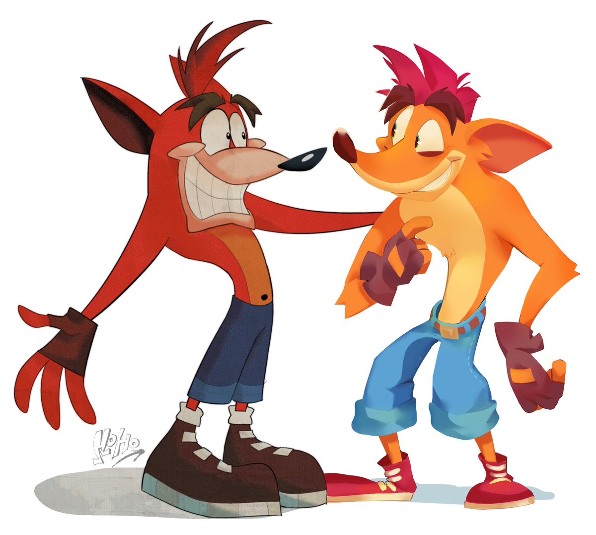 MOHOCACA's tweet photo. 2023 - 2024 Crash art mega thread 🧵#Crashbandicoot https://t.co/kkNBCubMhs
