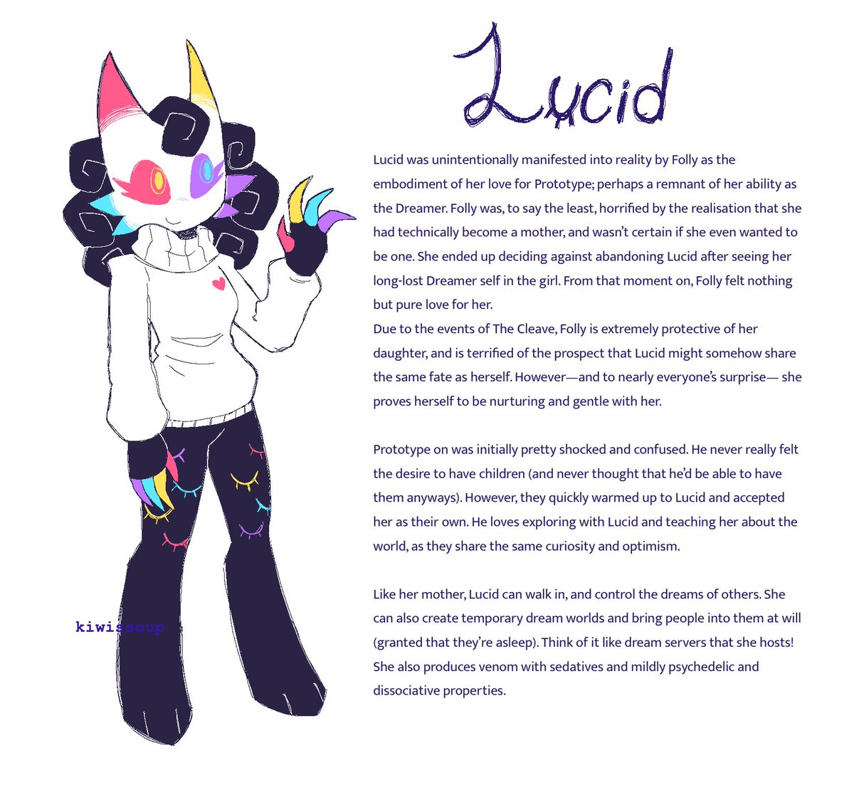 kiwissoup's tweet photo. Lucid lore + slight redesign (1/2)

#regretevator #protofolly https://t.co/xdoDjOZm6F