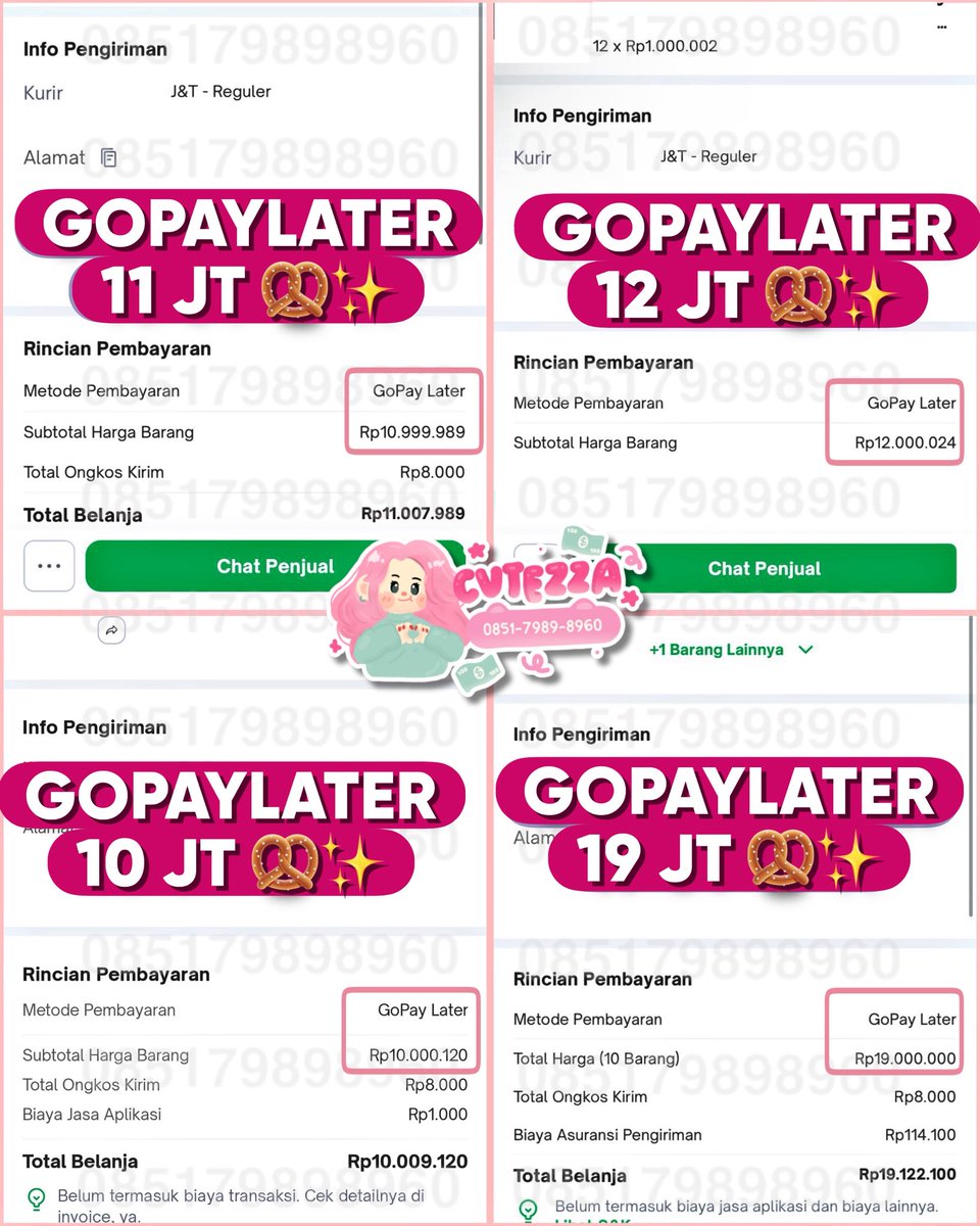 gelzut's tweet photo. Holaaaw bub 🧜🏻‍♀️🫰🏻

Zaa open gestun untuk SPayLater, Kredipaw, Indodana, Yup, GoPayLater &amp; lainnya 🧸✨

── 𐐪𐑂 Nominal kecil atau besar, semua ready 🥨 proses fast &amp; bisa cair ±3 menit ⚡️

📲 langsung cus ke WA di bio yaa 💌 #zonauangㅤ https://t.co/pTrzvJOv2r
