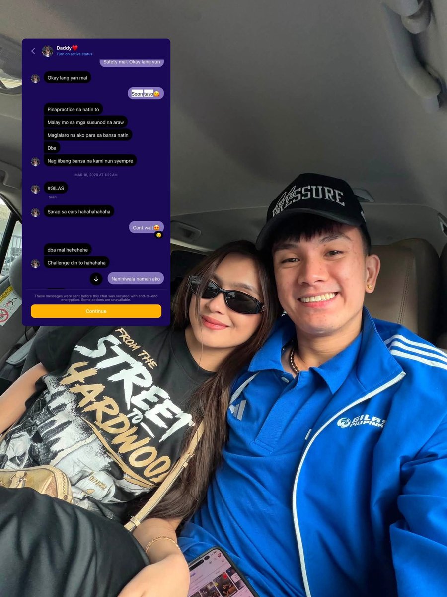 OneSportsPHL's tweet photo. 'FROM MANIFESTATION TO REALITY' 🇵🇭💙

Adrian Nocum’s wife, Shekinah Ruth, shares a touching message ahead of her husband's Gilas Pilipinas opportunity taking a look back on their long-distance relationship journey during the pandemic while celebrating Adrian’s chance at the national team in the Asian Games. She said that they manifested this moment and expressed her joy in seeing him chase his dream of representing the country.

Cignal is the official broadcaster of the 20th Asian Games Aichi-Nagoya 2026. Watch the action across all Cignal platforms from September 10 to October 4!

#AichiNagoya2026 #20thAsianGames #GilasPilipinas #LabanNgPinoy

📸 Facebook | Shekinah Ruth Bernardo-Nocum