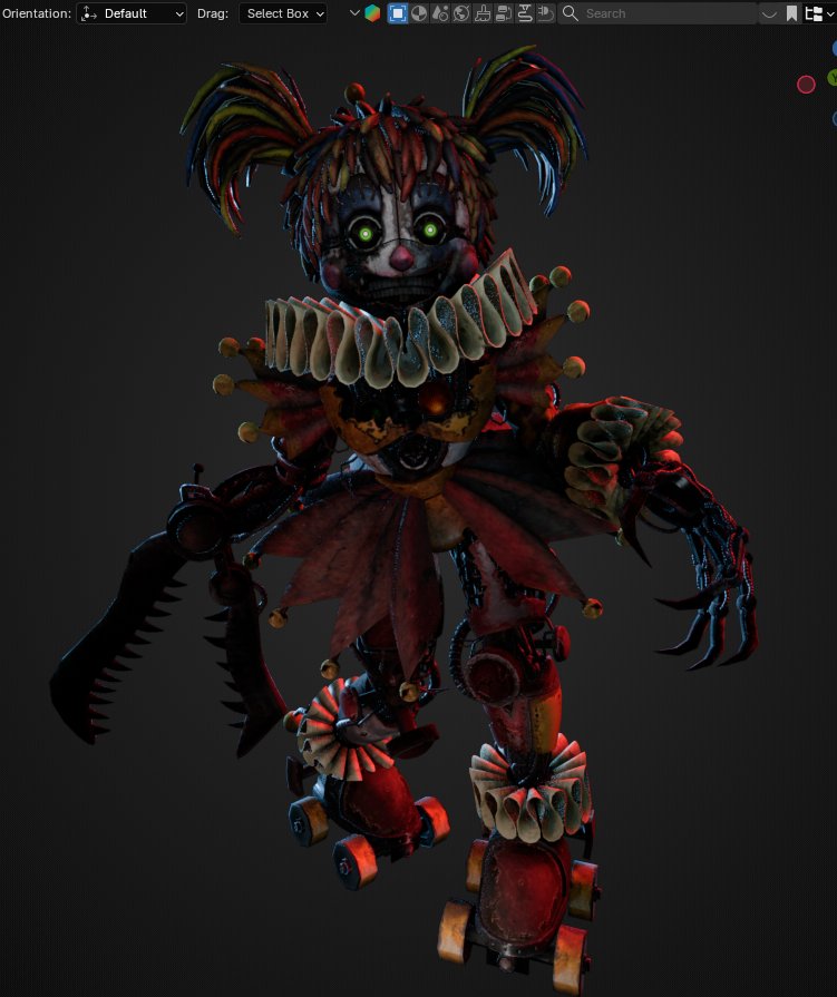GenesisXBBNews1's tweet photo. First Look At What Scrap Baby Was Gonna Look Like In Bite By Night!

Model By - @LukaszBorges 

(PLANNED CONCEPTS IN REPLIES!) https://t.co/RkZjsPbGWT
