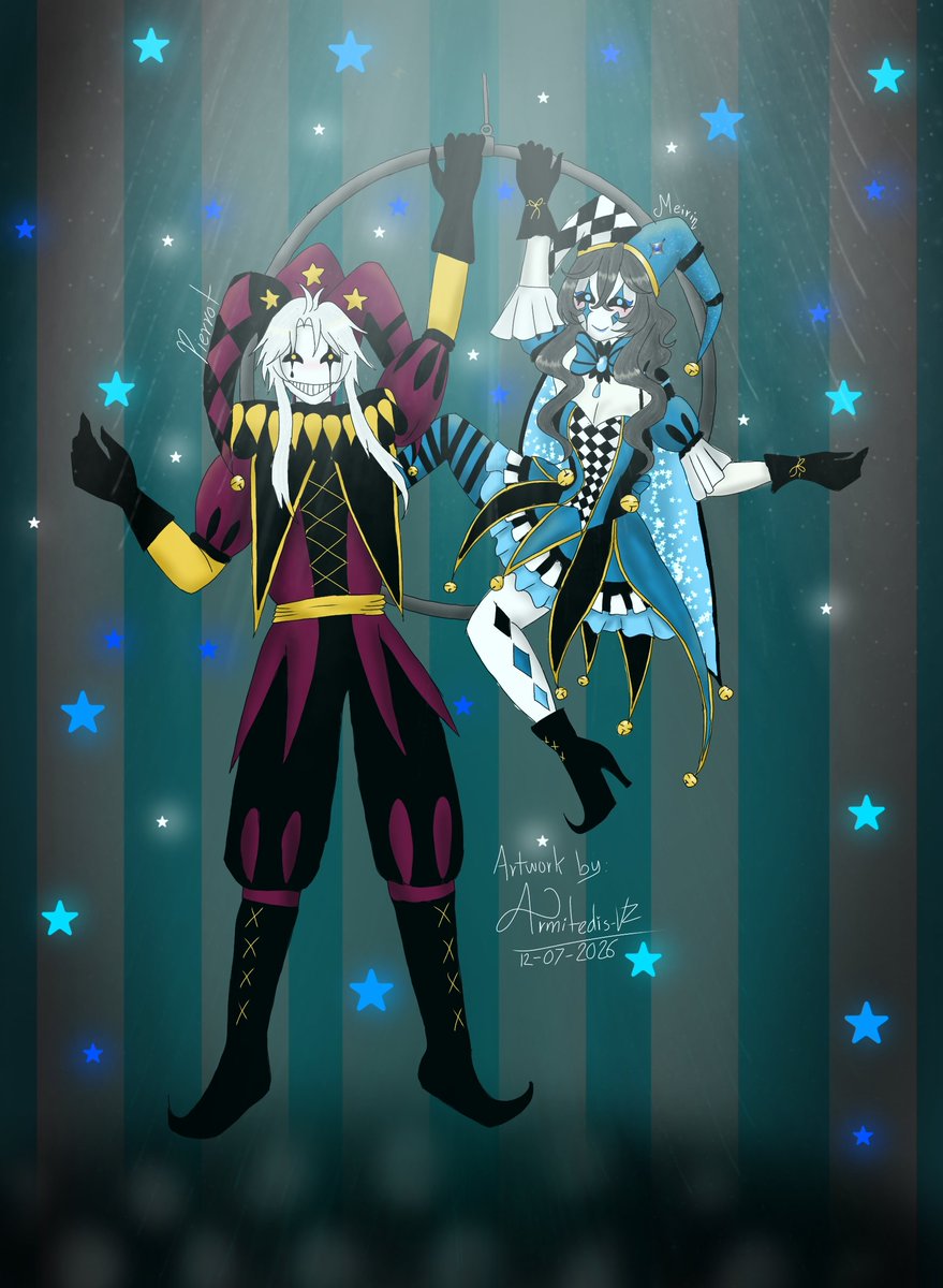 ArmitedisVZ's tweet photo. Dibujito de Meirin mi #OCTFC con Pierrot, hecho en Julio de este año.
Meirin en su primer traje ♥︎

#myart #TFC #fanart #digitalart https://t.co/bpCNTED6Rc