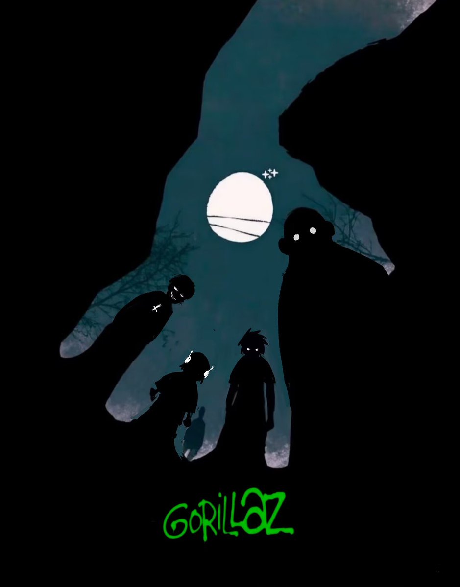 maipuzhe's tweet photo. 觉得很合适就改了活死人之夜的捏他
#Gorillaz https://t.co/Gpk0ue3gAm