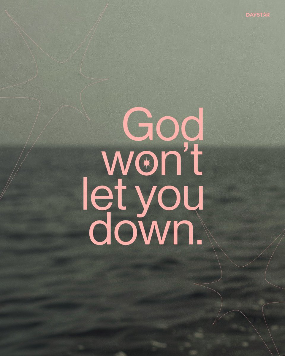 Daystar's tweet photo. Yesterday doesn’t have to define today. Because of God’s mercy, every morning brings a fresh opportunity to turn toward Him, receive His grace, and take another step forward. You can begin again because His mercy is new every morning. 🙏 https://t.co/HCvwGNhoky