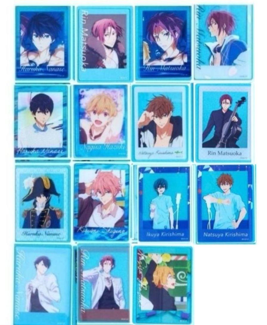 nino_actor's tweet photo. 【交換 譲渡 買取】Free! オケコン 2025 チェキ風クリアカード

【譲】
画像①②ノーマル
画像③オーロラ
☆遙 ☆真琴 ☆凛 ☆郁弥 ★宗介 旭  日和 渚 怜 愛一郎 百太郎 ★夏也 尚 ★貴澄 ★楓 江

【求】
画像④オーロラ
定価(+送料)

オーロラ、コンプ目的

続く↓ https://t.co/CUIDYjK7Sr