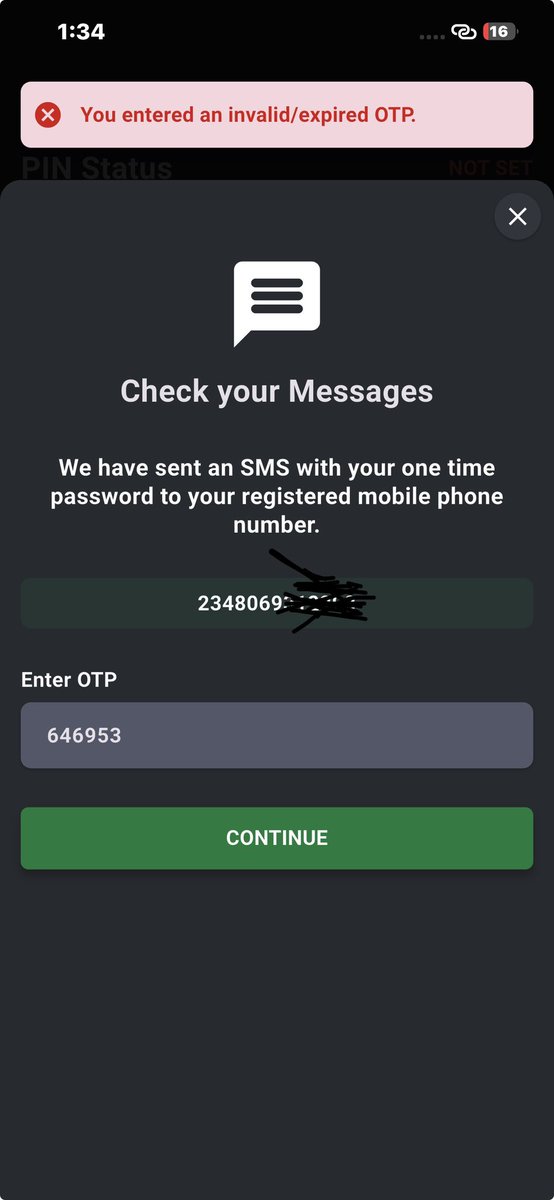Steph19735's tweet photo. @Timmyofdelta Sir please I have been trying to finish my withdrawal set up on bet9ja, only remaining my pin set up, tried email and even sms but still writing same thing, what could be the cause please @Timmyofdelta https://t.co/pPa7YWFaNK