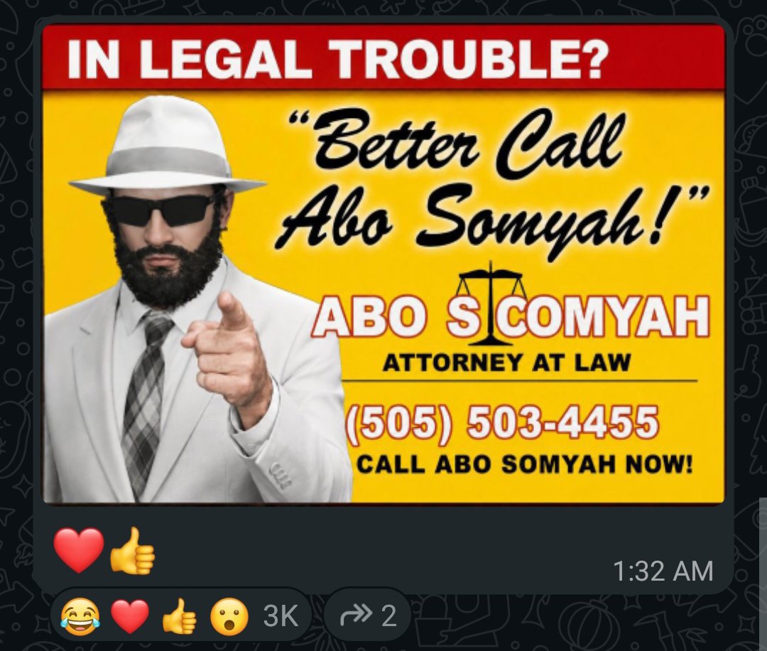 MT___Journal's tweet photo. ابو سمية للخدمات القانونية و القضائية 🤣 https://t.co/PbmGG0HYch